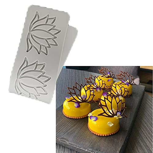 Kuchen Spitze Matte Silikon Kuchen Matte Fondant Mold Dekorieren Schokolade Backform,4 Löcher Lotusblumen Kuchen Spitze Matte Silikon Kuchen Matte Fondant Mold Dekorieren Schokolade Backform,4 Löcher Lotusblumen von XiaoShenLu