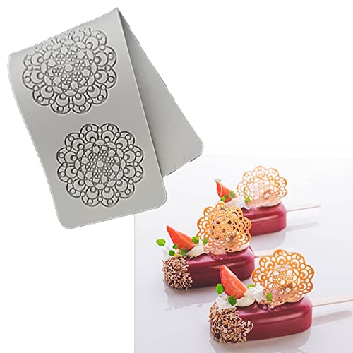 3D Silikonformen Fondant, Silikonform Backen für die Dekoration von Kuchenspitzen, 4 Löcher Spitzenblütenblätter 3D Silikonformen Fondant, Silikonform Backen für die Dekoration von Kuchenspitzen, 4 Löcher Spitzenblütenblätter von XiaoShenLu