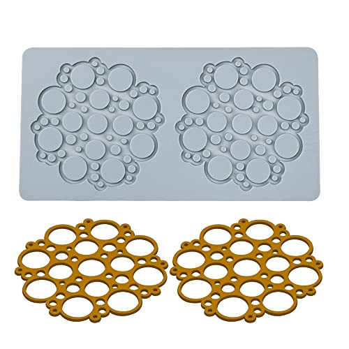 Kuchen Spitze Matte Silikon Kuchen Matte Fondant Mold Dekorieren Schokolade Backform,2 Löcher Blasen Kuchen Spitze Matte Silikon Kuchen Matte Fondant Mold Dekorieren Schokolade Backform,2 Löcher Blasen von XiaoShenLu