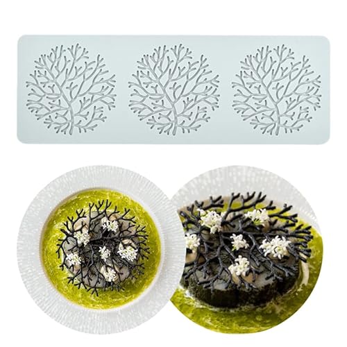 Zuckerhandwerk-Abdruckform, essbarer Kuchen, molekulare Küche, Dekoration, 3 Löcher runde Koralle Zuckerhandwerk-Abdruckform, essbarer Kuchen, molekulare Küche, Dekoration, 3 Löcher runde Koralle von XiaoShenLu