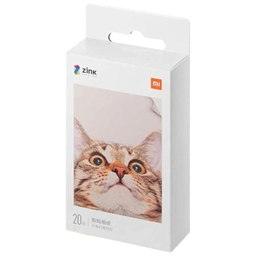 Xiaomi tragbares Drucker-Fotopapier, hochwertiges 3-Zoll-Fotopapier 20 Blatt, TEJ4019GL , 20 Stück (1er pack) Xiaomi tragbares Drucker-Fotopapier, hochwertiges 3-Zoll-Fotopapier 20 Blatt, TEJ4019GL , 20 Stück (1er pack) von Xiaomi
