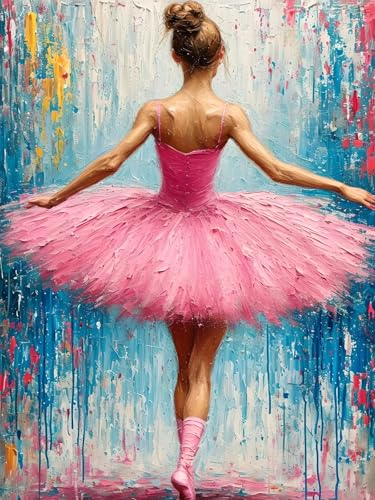 Malen nach Zahlen Ballett Malen nach Zahlen Erwachsene 90 x 120 cm Paint by Numbers Mädchen Malen nach Zahlen Kinder Kreativ Set DlY Handgemalt Ölgemalde Bastelset für Zimmer Wanddeko,Ohne Rahmen H-53 Malen nach Zahlen Ballett Malen nach Zahlen Erwachsene 90 x 120 cm Paint by Numbers Mädchen Malen nach Zahlen Kinder Kreativ Set DlY Handgemalt Ölgemalde Bastelset für Zimmer Wanddeko,Ohne Rahmen H-53 von Xiaonu