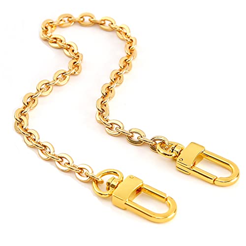 Mini Cooper Geldbörse Kette Schulter Umhängeriemen Tasche Zubehör Charm Dekoration (Gelbes Gold, 33 cm) von Xiazw