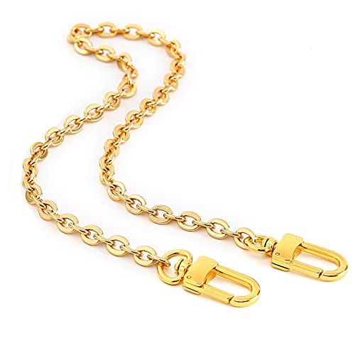 Mini Cooper Geldbörse Kette Schulter Umhängeriemen Tasche Zubehör Charm Dekoration (Gelbes Gold, 45 cm) von Xiazw