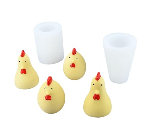 Xidmold 2 Stück 3D Küken Silikonformen Ostern Kerzenformen Seifenform Küken Silikon Backform für Tortendeko, Fondant, Schokolade, Seife, Sojawachs Kerzen, Ostergeschenke Xidmold 2 Stück 3D Küken Silikonformen Ostern Kerzenformen Seifenform Küken Silikon Backform für Tortendeko, Fondant, Schokolade, Seife, Sojawachs Kerzen, Ostergeschenke von Xidmold