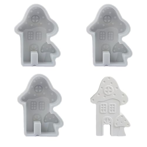 Xidmold 3 Stück Pilz Silikonform - Gießformen für Gips, Epoxy und Kerzen - 3D Pilzdesigns, Heimdekoration und DIY Kunsthandwerk Xidmold 3 Stück Pilz Silikonform - Gießformen für Gips, Epoxy und Kerzen - 3D Pilzdesigns, Heimdekoration und DIY Kunsthandwerk von Xidmold