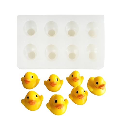 Xidmold 3D Ente Fondantform Schokoladenform Tier Ente Silikonform für Tortendeko, Eiswürfel, Backen, Seife, Epoxidharz, Gips, Handwerk Xidmold 3D Ente Fondantform Schokoladenform Tier Ente Silikonform für Tortendeko, Eiswürfel, Backen, Seife, Epoxidharz, Gips, Handwerk von Xidmold