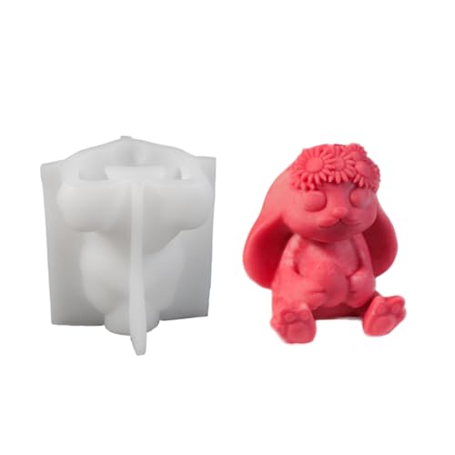Xidmold Hase mit Ei Kerzenform Silikon Ostern Kaninchen Silikonform Gießform für Sojawachs Kerzen, Seife, Gips, Handwerk Xidmold Hase mit Ei Kerzenform Silikon Ostern Kaninchen Silikonform Gießform für Sojawachs Kerzen, Seife, Gips, Handwerk von Xidmold