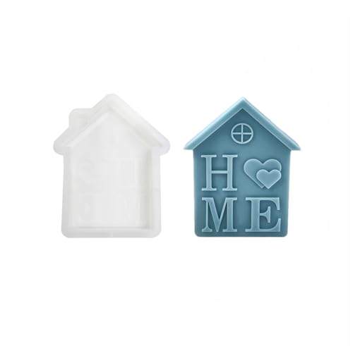 Xidmold Haus Kerzenform Seifenform Epoxidharz Formen Hausform Haus Silikonform für Sojawachs Kerzen, Seife, Gips, Handwerk Xidmold Haus Kerzenform Seifenform Epoxidharz Formen Hausform Haus Silikonform für Sojawachs Kerzen, Seife, Gips, Handwerk von Xidmold