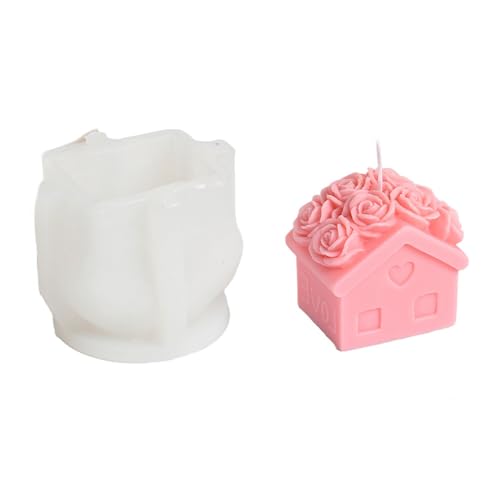 Xidmold Rosen Silikonformen Set - Für Harz, Beton, Ton & Kerzenwachs, DIY Wohnaccessoires & Bastelprojekte (D) von Xidmold