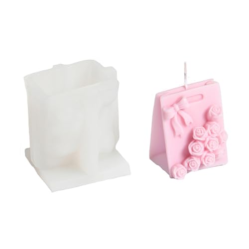 Xidmold Rosen Silikonformen Set - Für Harz, Beton, Ton & Kerzenwachs, DIY Wohnaccessoires & Bastelprojekte (E) von Xidmold