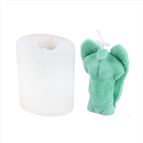 Xidmold Silikonformen Set (Männlicher & Weiblicher Körper) - Kerzenformen für Aromatherapie, Deko & Tonkunst (C) von Xidmold