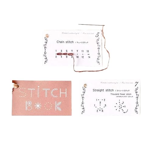 Kreatives -Nähbuch - 2024 Kreatives -Nähkartenset | Nähbuch Bastelset Für Stick Und Nähbegeisterte | Lernen Sie Eine Vielzahl Von Nähtechniken Stickbegeisterte Kreatives -Nähbuch - 2024 Kreatives -Nähkartenset | Nähbuch Bastelset Für Stick Und Nähbegeisterte | Lernen Sie Eine Vielzahl Von Nähtechniken Stickbegeisterte von Xijobido