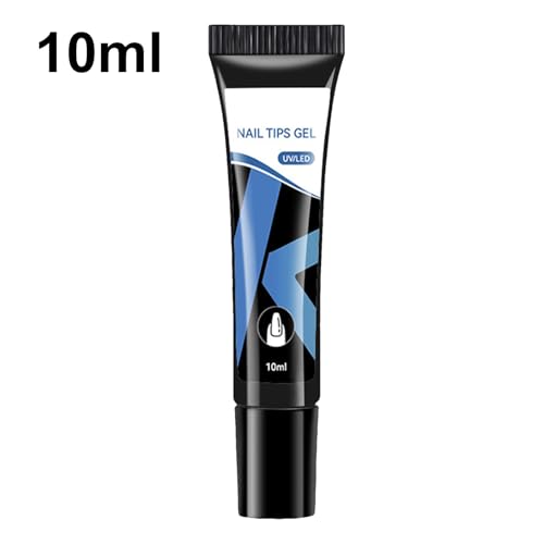 Xijobido Gelnagellack, Nagelklebgel, Extra starker Nagelverlängerung Kleber Basismantel, Fingernagelpolnische Basis, langlebige Tipps Kunstdesign Tools für Frauen, Mädchen von Xijobido