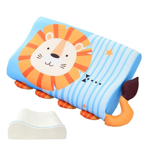 Xijobido Schlummerkids Kissen, 45x27cm Calmly Kinderkissen, Niedliche Tiere Schlummerkids Kinderkopfkissen, Einzigartige Tiere Schlummerkissen Kinder, Ergonomisches Kinderkissen Für Junge & Mädchen Xijobido Schlummerkids Kissen, 45x27cm Calmly Kinderkissen, Niedliche Tiere Schlummerkids Kinderkopfkissen, Einzigartige Tiere Schlummerkissen Kinder, Ergonomisches Kinderkissen Für Junge & Mädchen von Xijobido