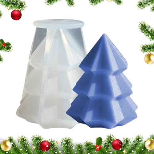 Xijobido Weihnachtsbaum Silikonform, Baumförmige Für Handgemachte Kerzenformen, Einfache Entformung Für Gips Kerzen Seife Epoxidharz Seifen Heimdekoration Xijobido Weihnachtsbaum Silikonform, Baumförmige Für Handgemachte Kerzenformen, Einfache Entformung Für Gips Kerzen Seife Epoxidharz Seifen Heimdekoration von Xijobido