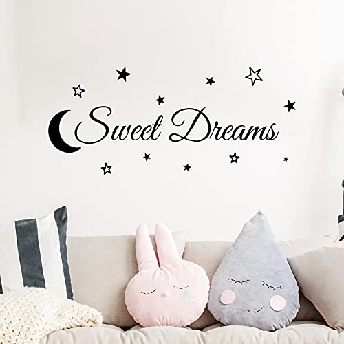 Xijuer Schlafzimmer Aufkleber, Sweet Dreams Wandsticker kinderzimmer, Aufkleber Wandaufkleber Wandsticker für TV Hintergrund Deko Wohnzimmer Wand Fenster Abziehbilder Xijuer Schlafzimmer Aufkleber, Sweet Dreams Wandsticker kinderzimmer, Aufkleber Wandaufkleber Wandsticker für TV Hintergrund Deko Wohnzimmer Wand Fenster Abziehbilder von Xijuer