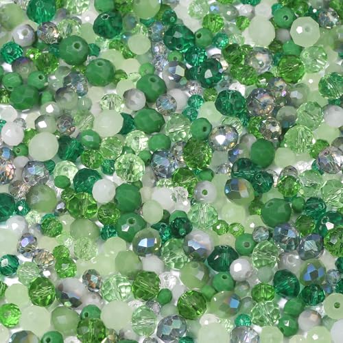 4, 6, 8 mm geschliffene runde grüne Glasperlen für die Schmuckherstellung, jede Box enthält 1.000 DIY-Glasperlen, kann verwendet werden, um Halsketten und Ohrringe herzustellen. 4, 6, 8 mm geschliffene runde grüne Glasperlen für die Schmuckherstellung, jede Box enthält 1.000 DIY-Glasperlen, kann verwendet werden, um Halsketten und Ohrringe herzustellen. von Xilitata
