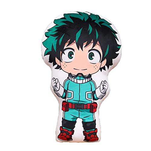Xinchangda My Hero Academia gefülltes Kissen Anime Midoriya Izuku Todoroki Shoto Plüschkissen niedliches Cartoon-weiches Kissen Heimdekoration Geschenk für Kinder Jungen und Mädchen Xinchangda My Hero Academia gefülltes Kissen Anime Midoriya Izuku Todoroki Shoto Plüschkissen niedliches Cartoon-weiches Kissen Heimdekoration Geschenk für Kinder Jungen und Mädchen von Xinchangda