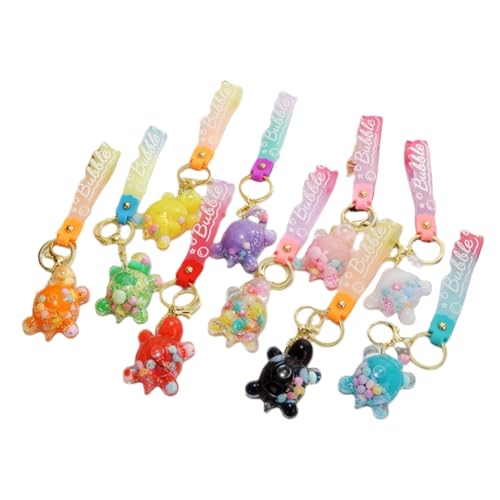 Xingbiyou Schildkröten Schlüsselanhänger, 10 Stück, Schulranzen Anhänger, Party Geschenke Xingbiyou Schildkröten Schlüsselanhänger, 10 Stück, Schulranzen Anhänger, Party Geschenke von Xingbiyou