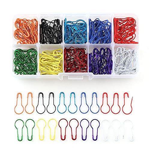 300 stücke Legierung Bunte Sicherheitsnadeln Kürbis Birne Pins Calabash, 10 Farben Calabash Pin, Kürbis Pins für DIY von Xingdianfu