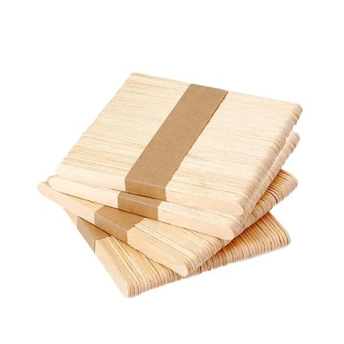 Lutscherstäbchen, 1000 Stück, natürliche Holzstäbchen, 11,4 cm Länge, für Bastelarbeiten, Eis am Stiel Lutscherstäbchen, 1000 Stück, natürliche Holzstäbchen, 11,4 cm Länge, für Bastelarbeiten, Eis am Stiel von Xinglongs