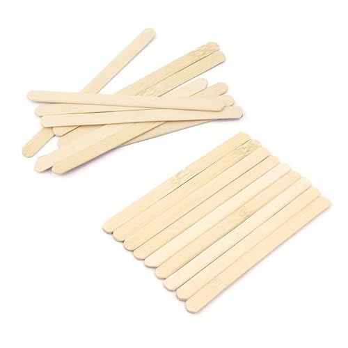 Lutscherstäbchen, 800 Stück, aus Holz, 11,4 cm Länge, für Bastelarbeiten, Eisstiele, Eisstiele, Lutscherstäbchen Lutscherstäbchen, 800 Stück, aus Holz, 11,4 cm Länge, für Bastelarbeiten, Eisstiele, Eisstiele, Lutscherstäbchen von Xinglongs