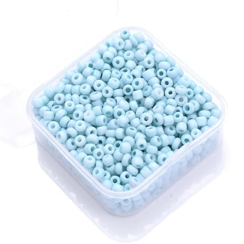Pony-Perlen, 10 Box, 1000 Stück/Box, 3 mm, Bonbonfarben, Glasperlen, Farbe 2 von Xinglongs