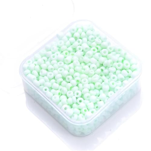 Pony-Perlen, 10 Box, 1000 Stück/Box, 3 mm, Bonbonfarben, Glasperlen, Farbe 6 von Xinglongs