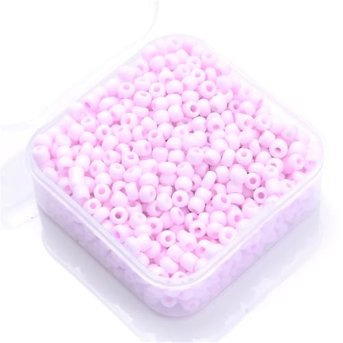 Pony-Perlen, 10 Box, 1000 Stück/Box, 3 mm, Bonbonfarben, Glasperlen, Farbe 8 von Xinglongs
