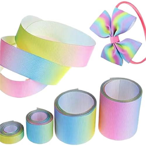 Ripsband, 10 Stück, 5 Meter/Los, Regenbogenfarben, mehrfarbig, Bänder für Haarschleifen, Geschenkverpackungen, Hochzeitsdekoration, Nähstoff, Basteln, Gelb, 38 mm Ripsband, 10 Stück, 5 Meter/Los, Regenbogenfarben, mehrfarbig, Bänder für Haarschleifen, Geschenkverpackungen, Hochzeitsdekoration, Nähstoff, Basteln, Gelb, 38 mm von Xinglongs
