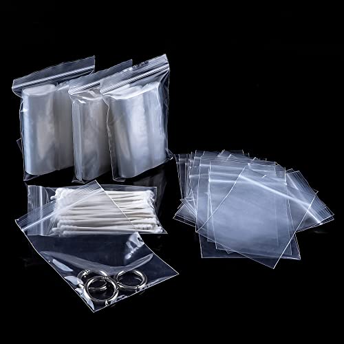 Druckverschlussbeutel Mittlere Größe 15 * 10cm Plastikbeutel Verschließbar Tütchen mit Druckverschluss Wiederverschließbare Beutel Anwendbar Schreibwaren Schmuckaufbewahrung, 100 Stück Druckverschlussbeutel Mittlere Größe 15 * 10cm Plastikbeutel Verschließbar Tütchen mit Druckverschluss Wiederverschließbare Beutel Anwendbar Schreibwaren Schmuckaufbewahrung, 100 Stück von Xingrun