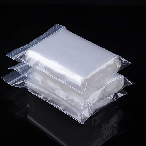 Plastikbeutel Zipper Beutel Klein Druckverschlussbeutel Baggies 200 Stück 6x9 cm Kleine Plastiktüten Baggys Ziplock zip klein Tütchen Baggies Wiederverwendbar Tüten Wiederverschließbare von Xingrun