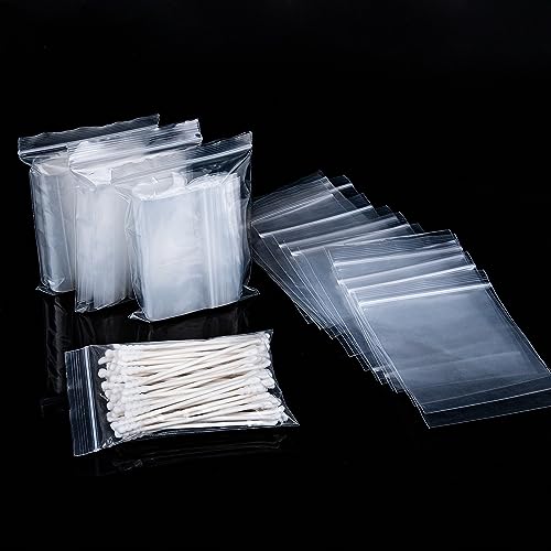 Plastikbeutel Zipper Beutel Klein Druckverschlussbeutel Baggies 300 Stück 6x9 cm Kleine Plastiktüten Baggys Ziplock zip klein Tütchen Baggies Wiederverwendbar Tüten Wiederverschließbare von Xingrun