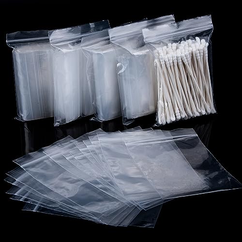 Plastikbeutel Zipper Beutel Klein Druckverschlussbeutel Baggies 500 Stück 4x6 cm Kleine Plastiktüten Baggys Ziplock zip klein Tütchen Baggies Wiederverwendbar Tüten Wiederverschließbare von Xingrun