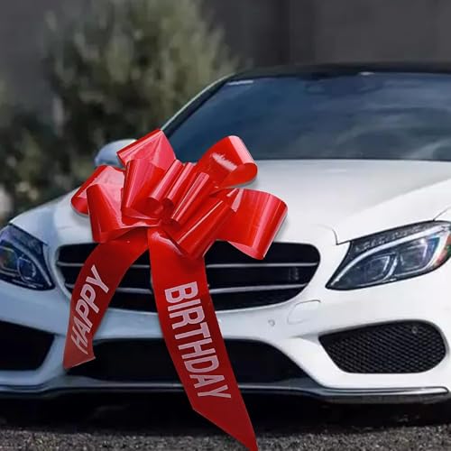 30 Zoll Riesenbogen - Großer roter Bogen für Autodekoration, Hochzeit, Geschenke und Partydekorationen - Großer Geschenkverpackungsbogen von Xingshen-GTG