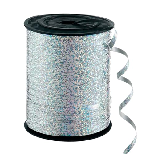 500 Yard Silber Laser Kräuselband 5mm Glänzend Metallisch Ballonfaden Kräuselrolle für Geschenkverpackung, Partie, Fest, Hochzeit, Geburtstag etc 500 Yard Silber Laser Kräuselband 5mm Glänzend Metallisch Ballonfaden Kräuselrolle für Geschenkverpackung, Partie, Fest, Hochzeit, Geburtstag etc von Xingshen-GTG
