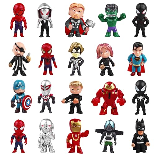 Kuchenaufstecker Xingsky Marvel Figuren set,20 Stück Mini Avengers Figuren, Marvel Figuren Klein Marvel Tortendeko Figuren für Kinder Junge Geburtstags Kuchen Dekoration Party Autodekoration Kuchenaufstecker Xingsky Marvel Figuren set,20 Stück Mini Avengers Figuren, Marvel Figuren Klein Marvel Tortendeko Figuren für Kinder Junge Geburtstags Kuchen Dekoration Party Autodekoration von Xingsky