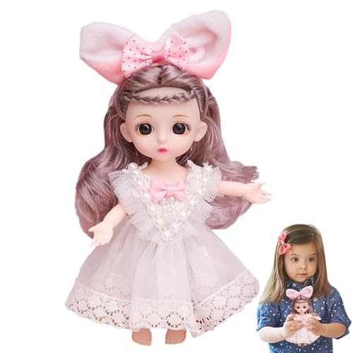 Anime Niedliche Puppe - 16 cm bewegliche Puppe mit Kleidung und Schuhen | 13 Jointed Princess Make -up -Puppe, potenzielle Spielzeugfigur mit Accessoires für Mädchen, Kindergeschenk, vorgetäuschtes von Xinhuju