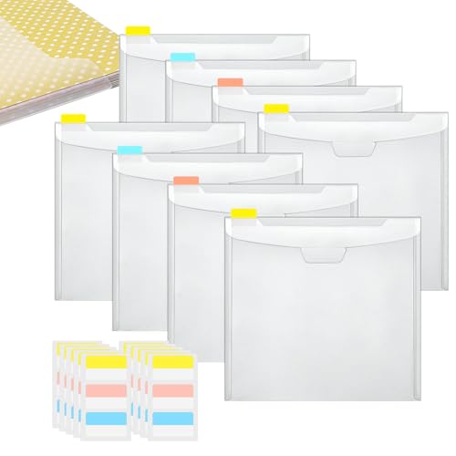 Aufbewahrungs-Organizer für Scrapbooking-Papier, 12 x 12 cm, mit klebrigen Indexreitern, robuste Bastelaufbewahrung, Organizer für Kunst und Handwerk für Scrapbooking-Blätter Aufbewahrungs-Organizer für Scrapbooking-Papier, 12 x 12 cm, mit klebrigen Indexreitern, robuste Bastelaufbewahrung, Organizer für Kunst und Handwerk für Scrapbooking-Blätter von Xinhuju