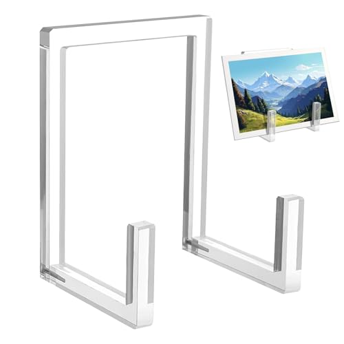 Buchhalter, Acryl -Staffelei Stand | Multifunktionaler Plattenhalter | Wiederverwendbares dekoratives Rack, Acryl -Staffelei -für Wohnzimmer, Schlafzimmer, Arbeitszimmer von Xinhuju