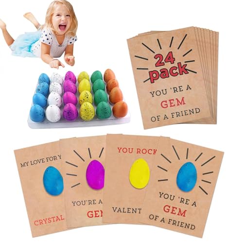 Dinosaur Haching Eggs – Counable Count Expanger Shell Set, Colorful Water Sakeing Kit | Hatch Dinos Überraschung mit realistischen Eigenschaften, Partybevorzugungen für die D von Xinhuju