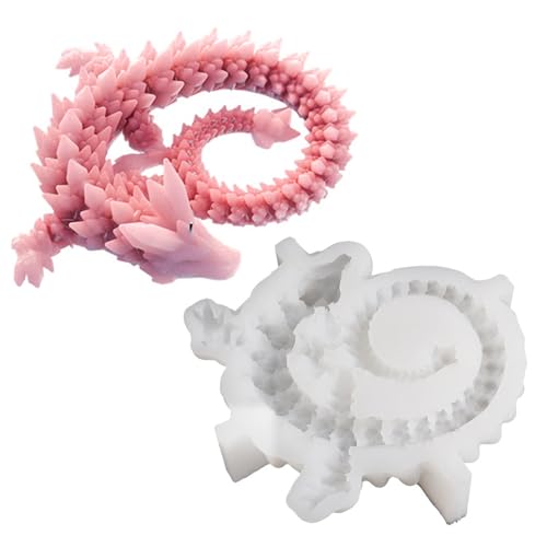 Drachenharzform, fliegende Formen für Epoxidharz, Gips, Ton, Beton, Zementguss | Silikon-Kerzenformen für Fondantkuchendekoration, gemeinsames Spielzeug, Druck, Drachenharzform, fliegende Formen für Epoxidharz, Gips, Ton, Beton, Zementguss | Silikon-Kerzenformen für Fondantkuchendekoration, gemeinsames Spielzeug, Druck, von Xinhuju