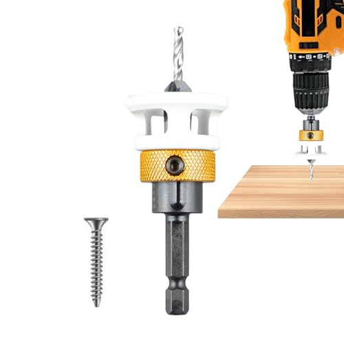 Fräsbohrer Set für Holz, Schnellwechselbohrer-Set, Holzbohrer aus Legierung, Lochbohrer für Weichholz oder Hartholz, robustes Kegelbohrer-Set Fräsbohrer Set für Holz, Schnellwechselbohrer-Set, Holzbohrer aus Legierung, Lochbohrer für Weichholz oder Hartholz, robustes Kegelbohrer-Set von Xinhuju