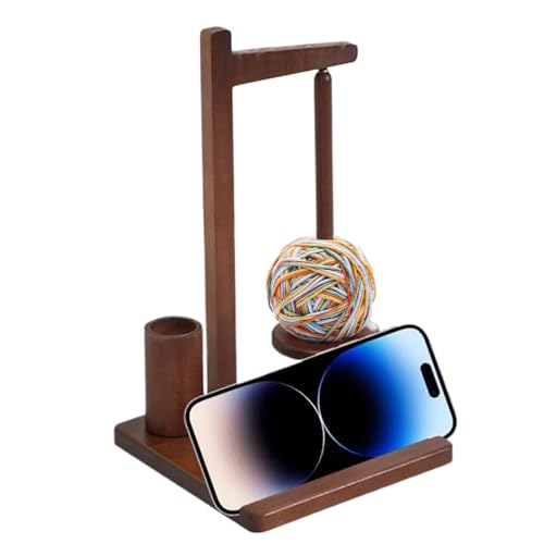 Garnspender aus Holz, Garnkugelhalter zum Stricken | Garnkugelspender, JK Spender, magnetischer Strickgarnhalter, Garnkugelhalter geeignet für Anfänger, von Xinhuju
