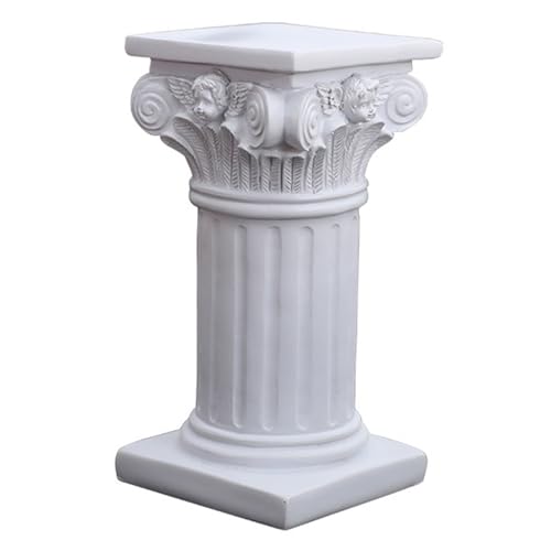 Griechische Säulenharzfigur - Dekorative Römische Säule Skulptur für Tischeinstellung & Feierlichkeiten | Elegantes griechisches Kolumnen -Herzstück für Hochzeit, Geburtstag, Weihnachtsdinner und Styl Griechische Säulenharzfigur - Dekorative Römische Säule Skulptur für Tischeinstellung & Feierlichkeiten | Elegantes griechisches Kolumnen -Herzstück für Hochzeit, Geburtstag, Weihnachtsdinner und Styl von Xinhuju