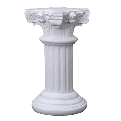 Griechische Säulenharzfigur - Römische Säule Tischdekor für Hochzeit & Urlaub | Weiße dekorative Skulpturen Herzstück für Dinnerparty, Geburtstag, klassische Heimdekoration, Event -Displayakzent Griechische Säulenharzfigur - Römische Säule Tischdekor für Hochzeit & Urlaub | Weiße dekorative Skulpturen Herzstück für Dinnerparty, Geburtstag, klassische Heimdekoration, Event -Displayakzent von Xinhuju