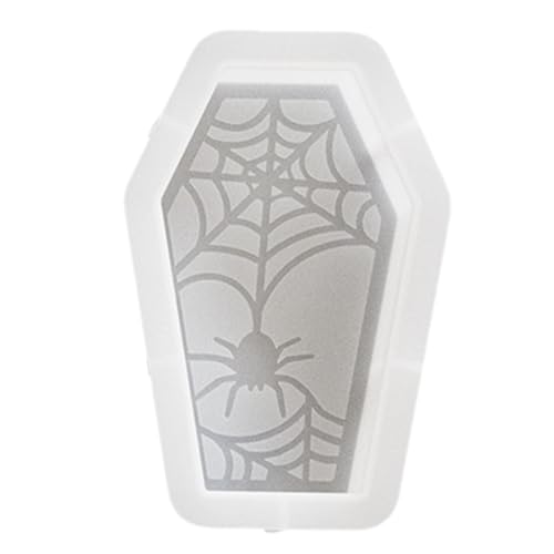 Halloween-Silikonformen, Sargform, antihaftbeschichtet, für Seife, Aromatherapie und von Xinhuju