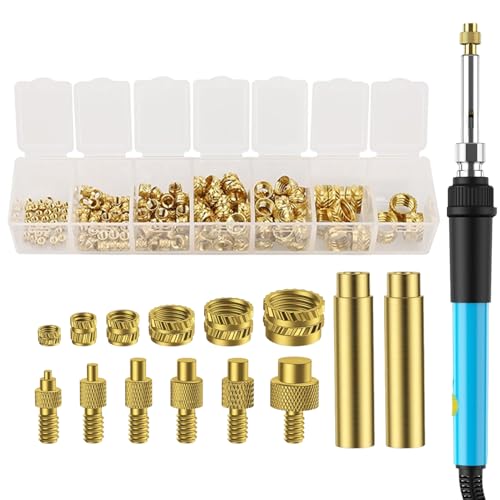 Lötkolben-Set – Hitzebeständiges Einsteckwerkzeug, Schweißadapter | Präzisions-Thermotechnik, Elektronik, Heimreparaturen Für 3D-Druck, Basteln, Kleine Projekte, Professionelle Werkstatt Lötkolben-Set – Hitzebeständiges Einsteckwerkzeug, Schweißadapter | Präzisions-Thermotechnik, Elektronik, Heimreparaturen Für 3D-Druck, Basteln, Kleine Projekte, Professionelle Werkstatt von Xinhuju