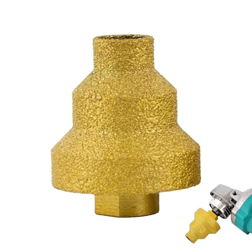 Stufenbohrer mit mehrschichtiger Kegel-Reibahle - Präzisionswerkzeug mit Diamantbeschichtung | abgeschrägte Fasenbohrer für Holz, Beton und Fliesen, zum Vergrößern, Formen und Trimmen von Tr gern Stufenbohrer mit mehrschichtiger Kegel-Reibahle - Präzisionswerkzeug mit Diamantbeschichtung | abgeschrägte Fasenbohrer für Holz, Beton und Fliesen, zum Vergrößern, Formen und Trimmen von Tr gern von Xinhuju